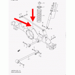 Рычаги Тяги (задние)